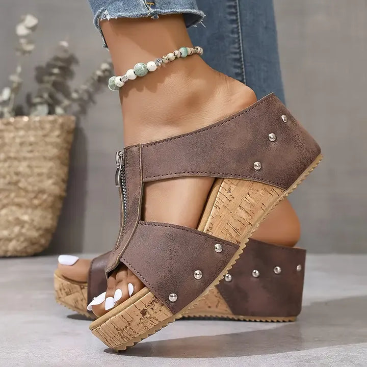 Nely | Sandals with Open Toe and Arch Support
